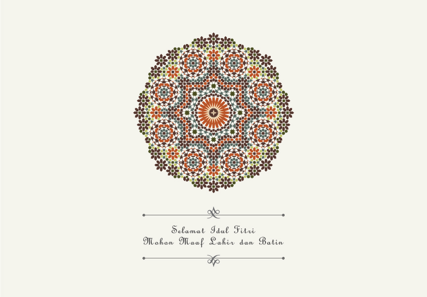 Happy Eid Card  Mahatma Putri
